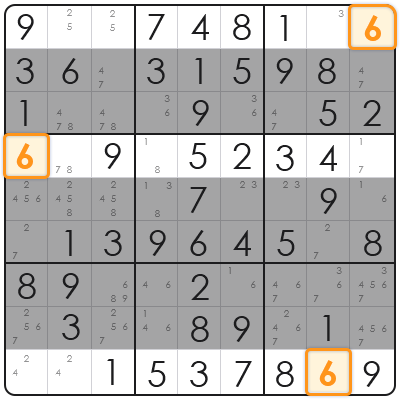 sudoku x wing explained